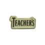 1x Teachers Whiskey Pin Logo Gold