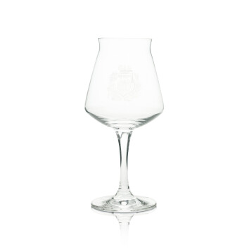 6x Landskron Bier Glas Gourmetglas 0,3l Logo weiß Rastal