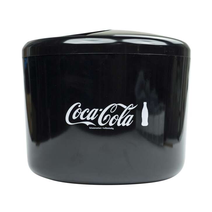 1x Cola Softgetränk Kühler Ice Bucket schwarz
