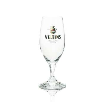 6x Veltins Bier Glas Pokal 0,3l goldenes Logo Ritzenhoff