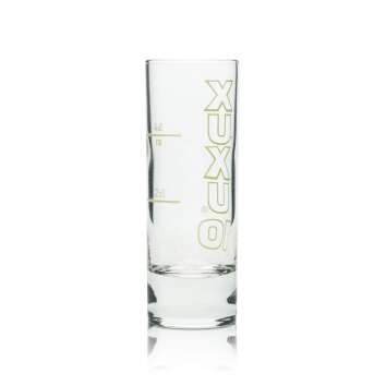 6x XuXu 10 Limes Glas Shot 4cl Schnaps Gläser Kurze Stamper 20ml 40ml Bar
