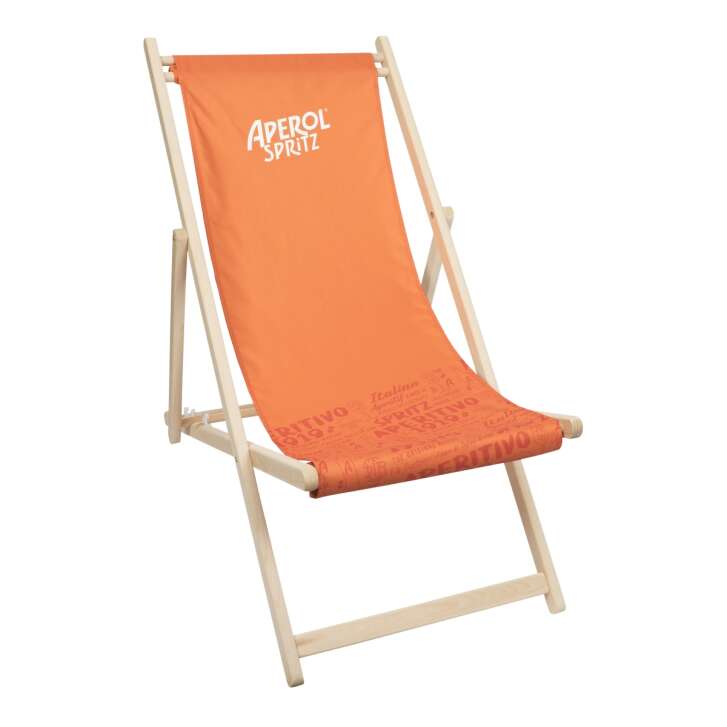Aperol Liegestuhl Klapp Strand Garten Lounge Beach Camping Liege Möbel Chair