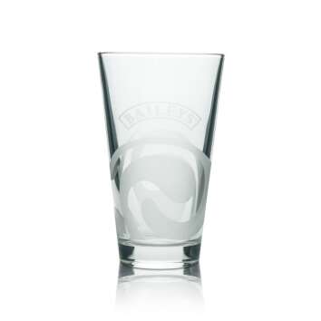 6x Baileys Lik&ouml;r Glas Longdrinkglas mit Milchdruck