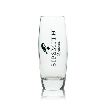 6x Sipsmith Gin Glas Longdrink 354ml London Cocktail...