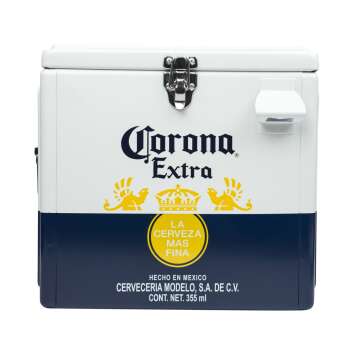 1x Corona Bier K&uuml;hltruhe Gefrierbox Kiste Metall