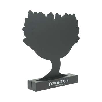 Fever Tree Tonic Tischaufsteller Schwarzer Baum Kreide...