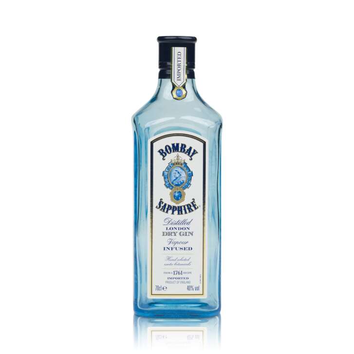 Bombay Sapphire !LEERE! Showflasche Blau 0,7l Deko-Flasche Bottle Gin Aufsteller