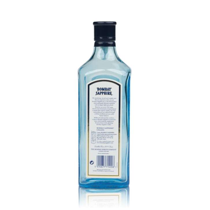Bombay Sapphire !LEERE! Showflasche Blau 0,7l Deko-Flasche Bottle Gin Aufsteller