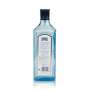 1x Bombay Gin Showflasche Blau 0,7l Glas