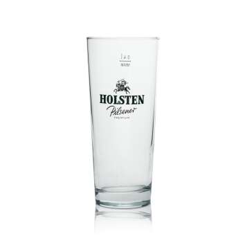 6x Holsten Bier Glas Pilsner Premium Longdrink 0,4l rastal