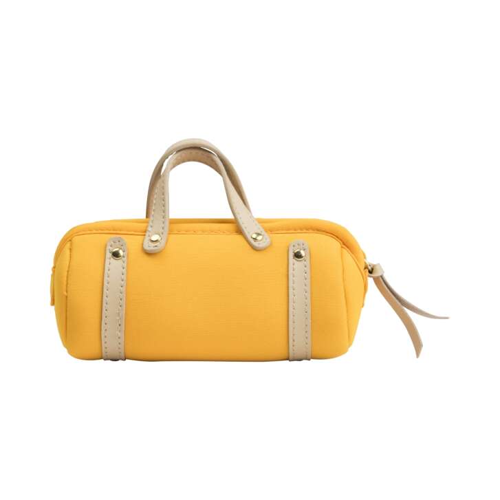 Veuve Cliquot Champagner Mini Stofftasche Orange Schminke Handtaschen Beutel Box