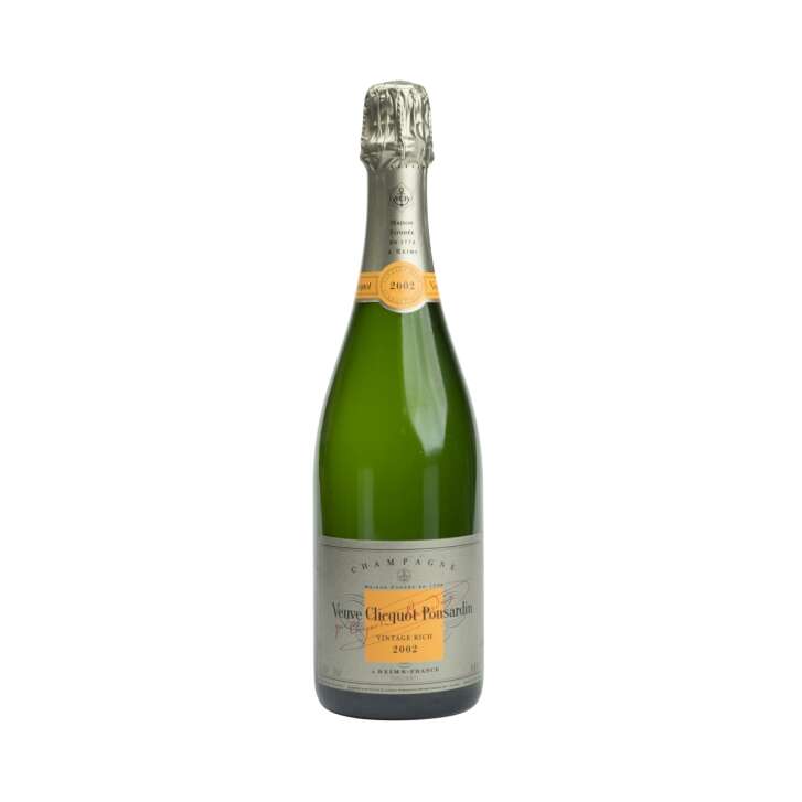 Veuve Cliquot Champagner Showflasche 0,7L LEER Vintage Rich 2002 Dummy Display