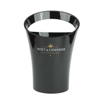 Moet Chandon Champagner Kühler Single Schwarz Gold Eiswürfel Flaschen Box Bar