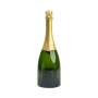 Krug Champagner Showflasche 750ml Gold LEER Deko Dummy Empty Grand Cuvee Brut