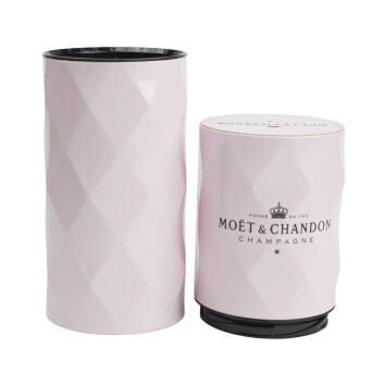 Moet Chandon Champagner Metall Box Rosa 0,7l Flaschen Deko Show Dummy LEER