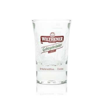6x Wilthener Schnaps Glas 2cl Gläser Shot Kurze Stamper Gastro Eichstrich Bar