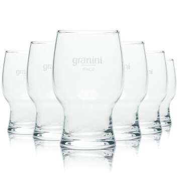 6x Granini Saft Glas Sahm 0,1l Gastro Hotel Gläser Restaurant Frühstück Tumbler