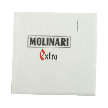 50x Molinari Extra Sambuca Servietten 3 lagig Tissue...