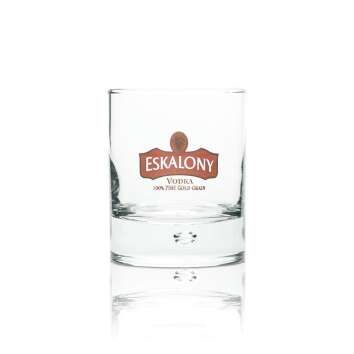 6x Eskalony Vodka Glas Tumbler Blase 2cl 4cl Gl&auml;ser...