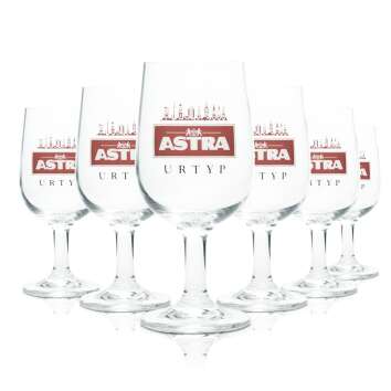 6x Astra Bier Glas Pokal Urtyp 0,2l Ritzenhoff Tulpe...