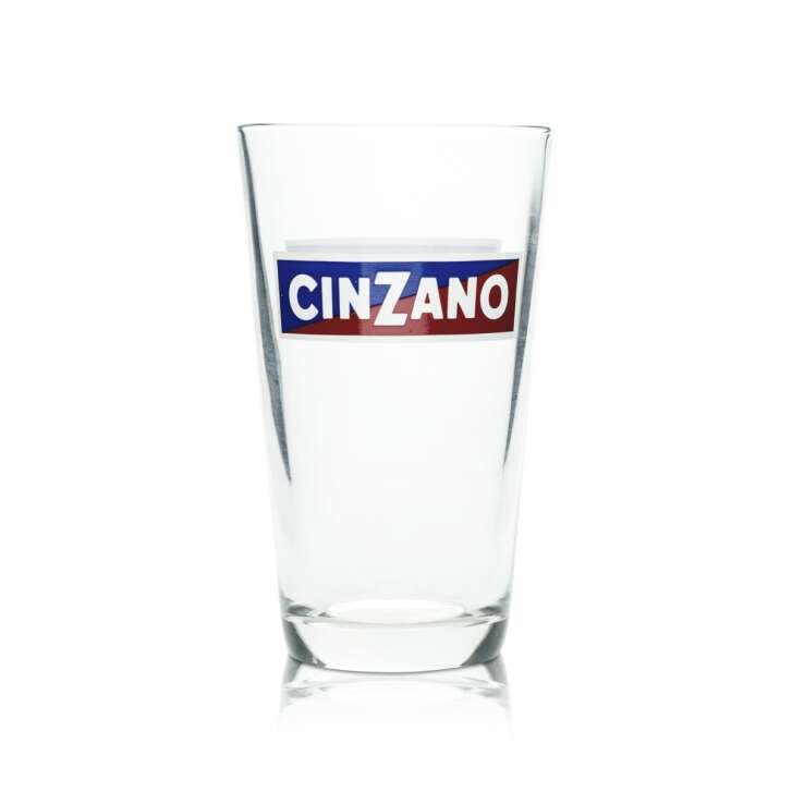 XL Cinzano Likör Glas 0,5l Longdrink Cocktail Gläser Retro Look Gastro Highball