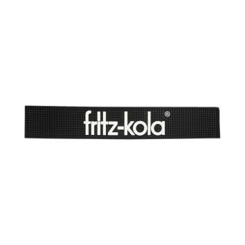 Fritz-Kola Barmatte 59x10cm schwarz Cola Gläser...