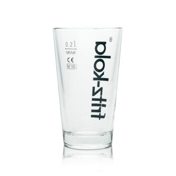 6x Fritz-Kola Glas 0,2l Rastal Softdrinks Gläser Cola Longdrink Cocktail Saft