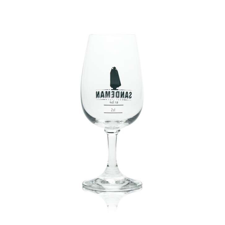 6x Sandeman Sherry Portwein Glas Logo 200ml Tasting Sommelier Nosing Gläser