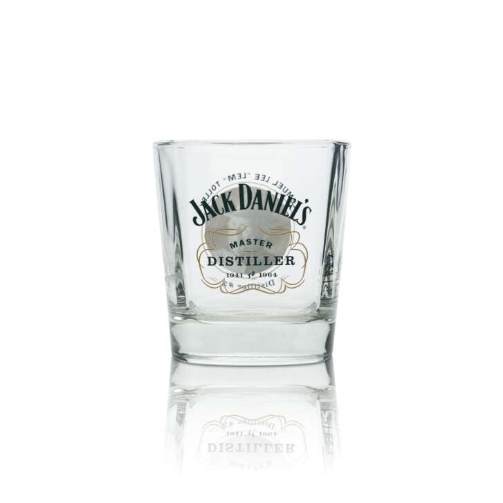 Jack Daniels Whiskey Master Distiller Glas Tumbler Lem Tolley No. 3 Gläser Rar