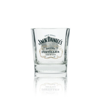 Jack Daniels Whiskey Master Distiller Glas Tumbler Frank Bodo No. 5 Gläser Rar