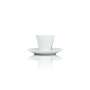 Lavazza Kaffee Tasse Espresso 60ml inkl. Untersetzer Untertasse Teller Glas