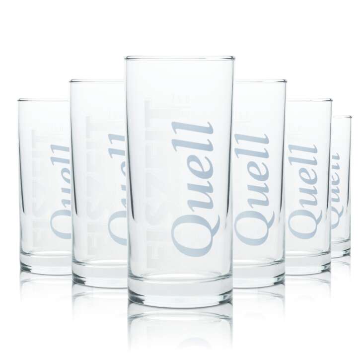 6x Eiszeit Quell Wasser Glas 0,2l Rastal Gastro Gläser Saft Trinkglas Longdrink Cocktail