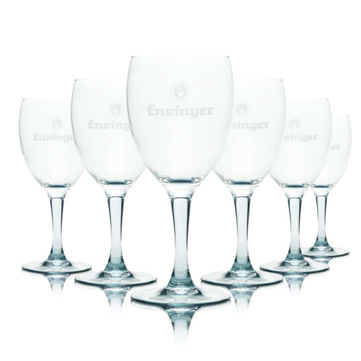 12x Ensinger Wasser Glas 0,2l Tulpe Elegant Lagon Mineralwasser Gläser Gastro