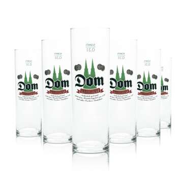 12x Dom Bier Glas 0,3l K&ouml;lsch Gl&auml;ser Stange...