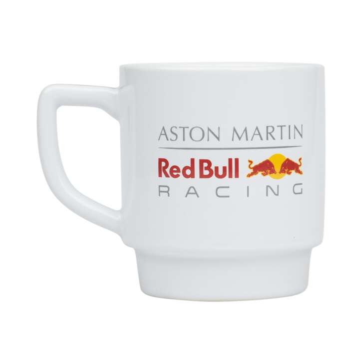 Red Bull Racing Aston Martin Tasse 0,25l weiß Kaffee Tee Becher Glas Motorsport