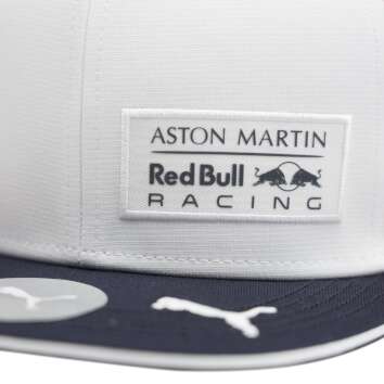 Puma Red Bull Racing Aston Martin Cap Baseball Kappe Mütze Hut Snapback weiß