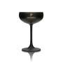 6x Remy Martin Cognac Glas Cocktailschale schwarz matt 0,1l Coupette Martini Gläser