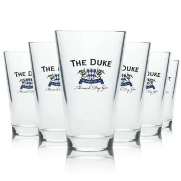 6x The Duke Gin Glas Longdrink 330ml Rastal Becher...