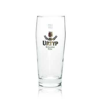 12x Schwaben Br&auml;u Bier Glas 0,5l Willibecher Urtyp...