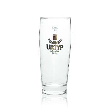 6x Schwaben Bräu Bier Glas 0,5l Willibecher Urtyp...