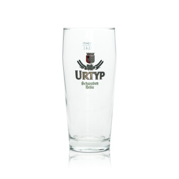 12x Schwaben Bräu Bier Glas 0,4l Willi Becher Urtyp Sahm Brauerei Gläser Beer