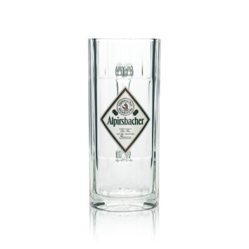 6x Alpirsbacher Bier Glas 0,4l Krug Wallenstein Sahm...