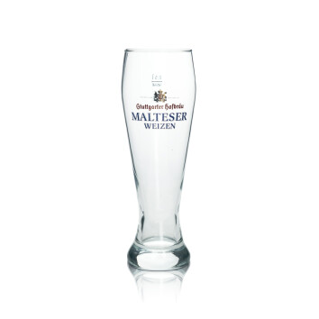 6x Stuttgarter Hofbr&auml;u Bier Glas 0,5l Malteser...