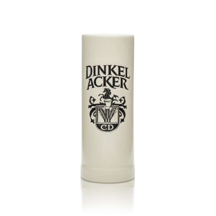 Dinkelacker Bier Glas 0,35l Ton Krug Relief Gravur Seidel Henkel Gläser Krüge Beer