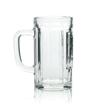 6x Dinkelacker Bier Glas 0,4l Krug CD-Pils Staufeneck Seidel Sahm Henkel Privat Gläser