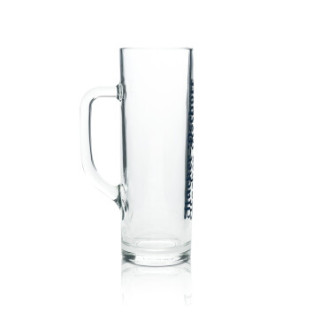 6x Hacker Pschorr Bier Glas 0,5l Krug Dallas Sahm Seidel Henkel Gläser Krüge Brauerei