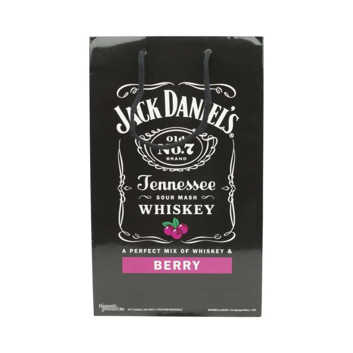 25x Jack Daniels Whiskey Berry Einkaufstasche Tüte Papier No. 7 Sammler Geschenk