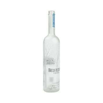 Belvedere Vodka 1,75l leere Flasche mit LED Deko Lampe...