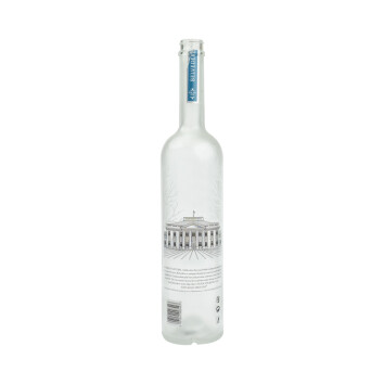 Belvedere Vodka 1,75l leere Flasche mit LED Deko Lampe Spardose Empty Bottle Bar
