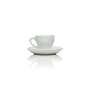 Ramazzotti Lik&ouml;r Tasse + Untertasse 50ml Wei&szlig; Porzellan Teller Kaffee Espresso